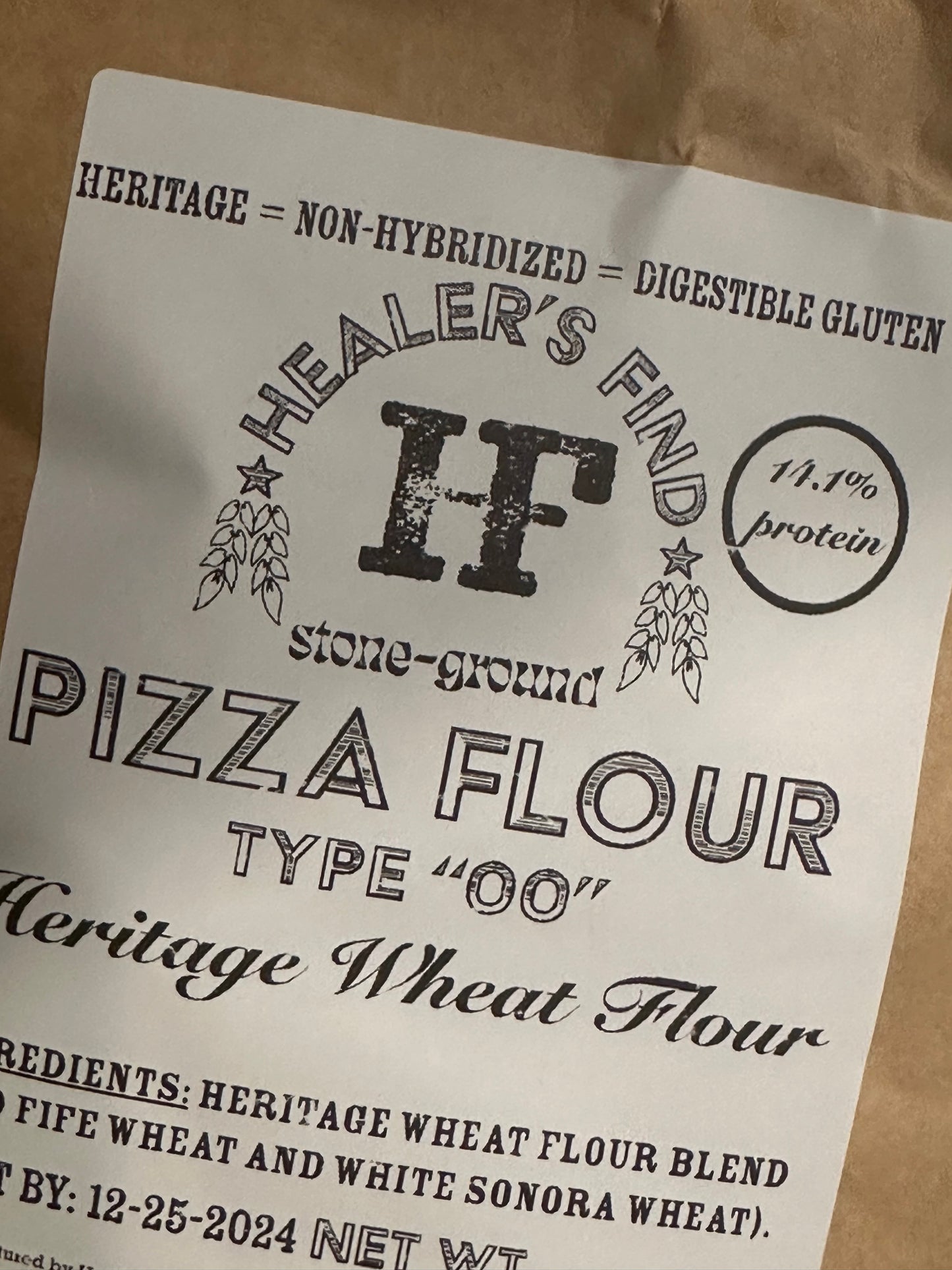 Heritage Pizza Flour 2lb