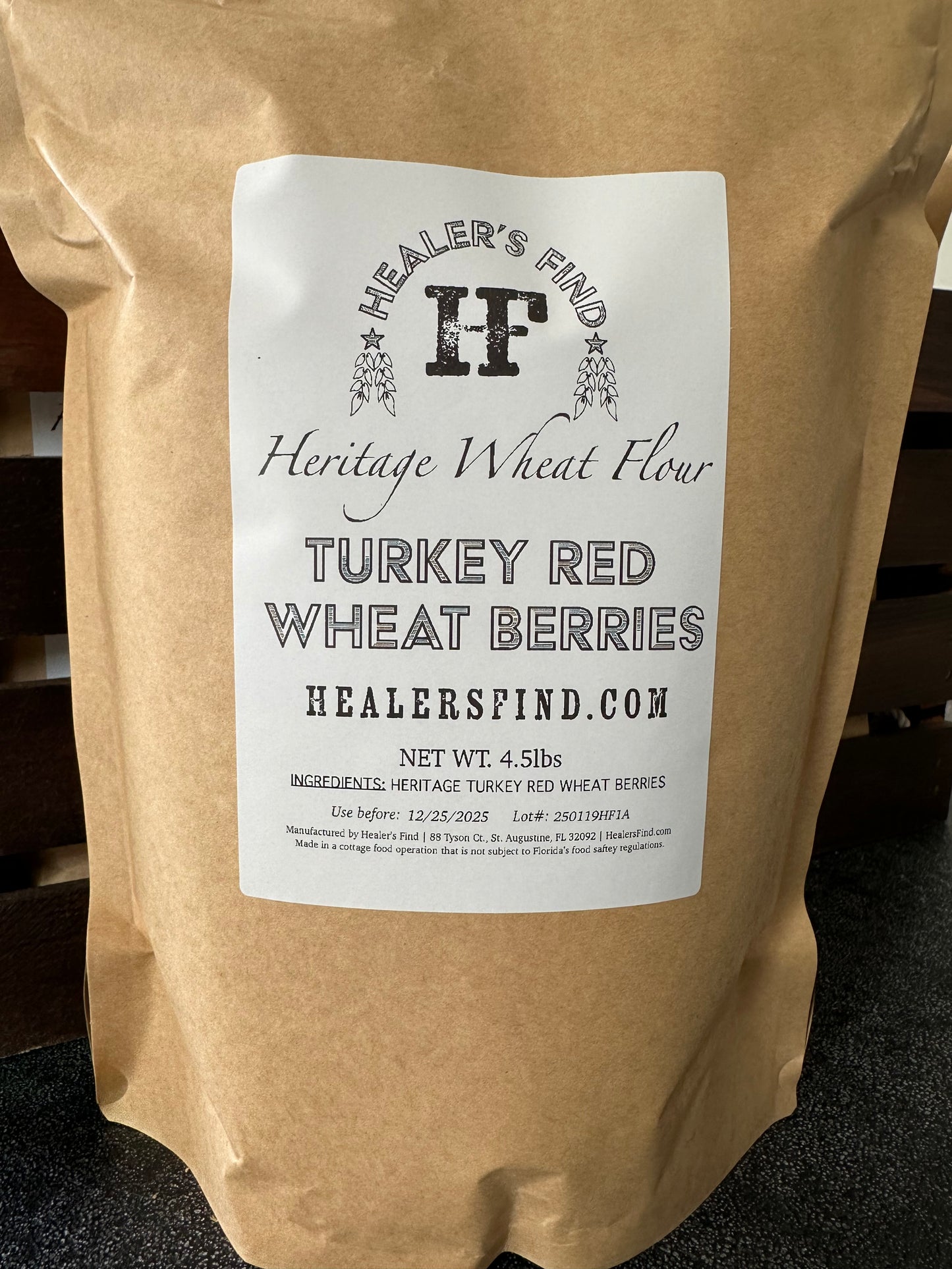 Heritage Turkey Red Wheat Berries